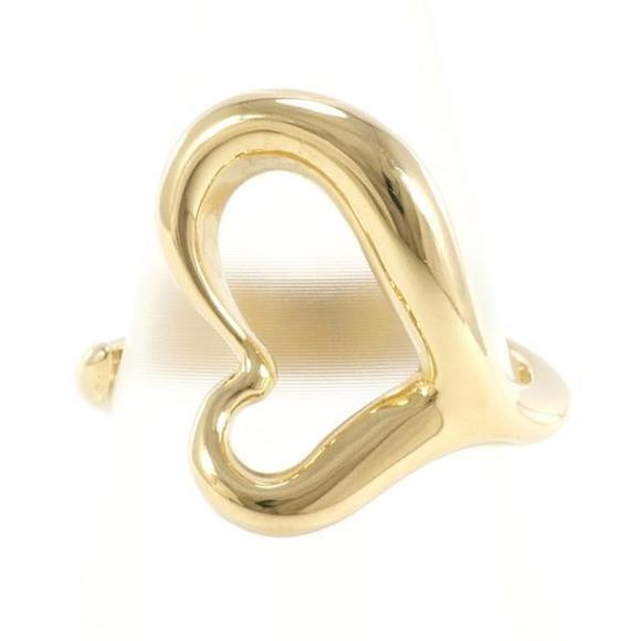 Tiffany & Co. Jewelry - TIFFANY Open Heart K18YG Ring Size 10 Total Weight Approx. 6.8g Jewelry